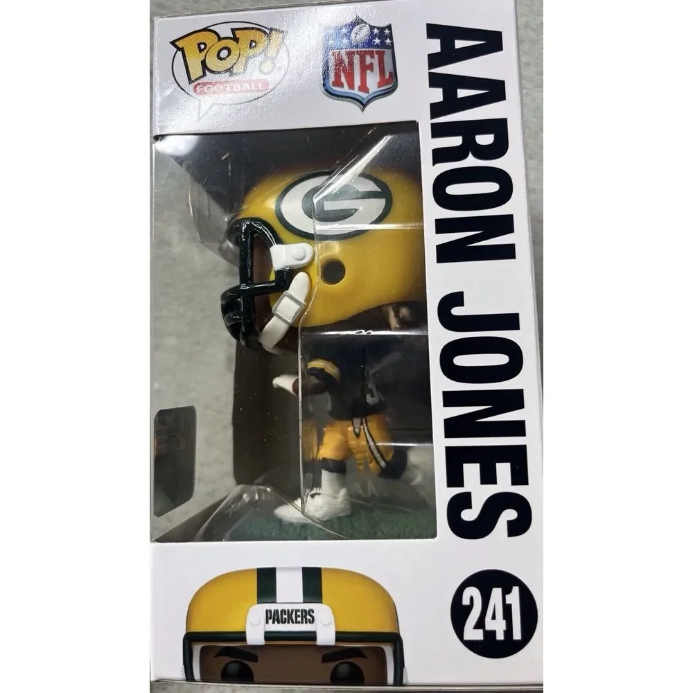 Funko Pop Football Aaron Jones‎ 241 Green Bay Packers NFL Vinyl Figure
